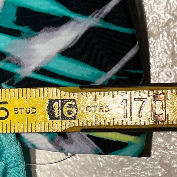 ZeroXposur Women's UPF 50+ Swim Tankini  Wide Strap and Built-In Shelf Bra  NWOT - Picture 9 of 15